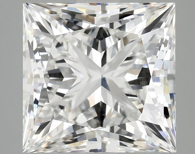 4.59 Carat Princess Shaped Ideal Cut VVS2 IGI Certified Lab Grown Diamond