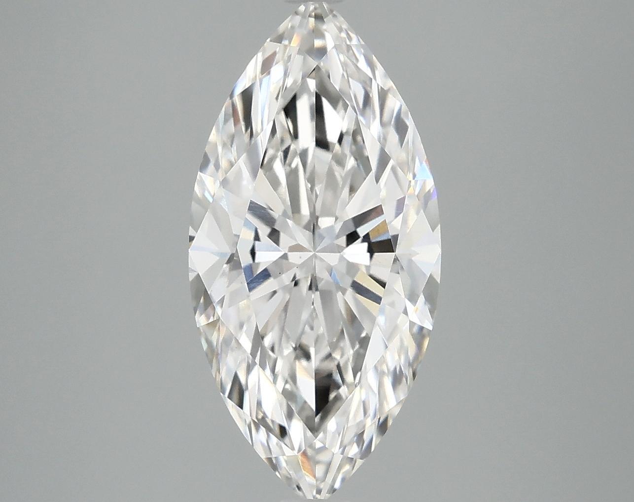 3.08 Carat Marquise Shaped Ideal Cut VS1 IGI Certified Lab Grown Diamond