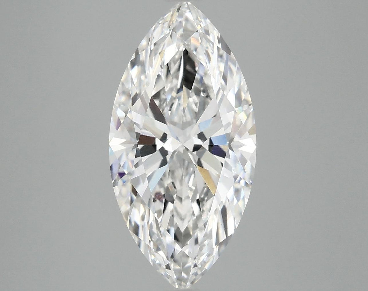 3.1 Carat Marquise Shaped Ideal Cut VVS2 IGI Certified Lab Grown Diamond
