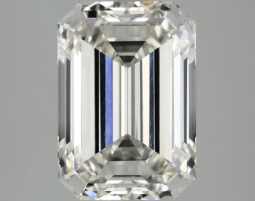 3.03 Carat Emerald Shaped Ideal Cut VVS2 IGI Certified Lab Grown Diamond