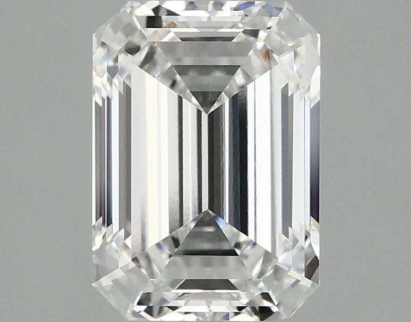 2.1 Carat Emerald Shaped Ideal Cut VS1 IGI Certified Lab Grown Diamond