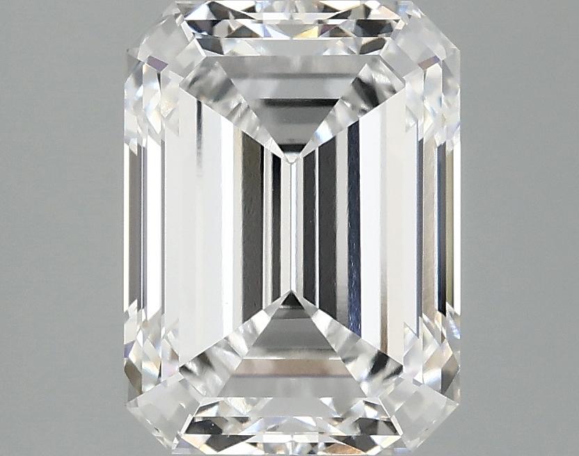 3.02 Carat Emerald Shaped Excellent Cut VVS2 IGI Certified Lab Grown Diamond