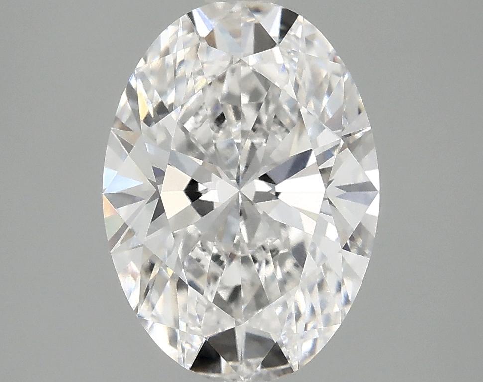 3.05 Carat Oval Shaped Ideal Cut VVS2 IGI Certified Lab Grown Diamond