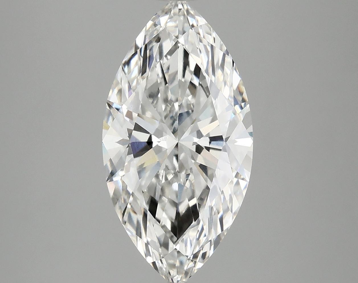 3.1 Carat Marquise Shaped Ideal Cut VVS2 IGI Certified Lab Grown Diamond