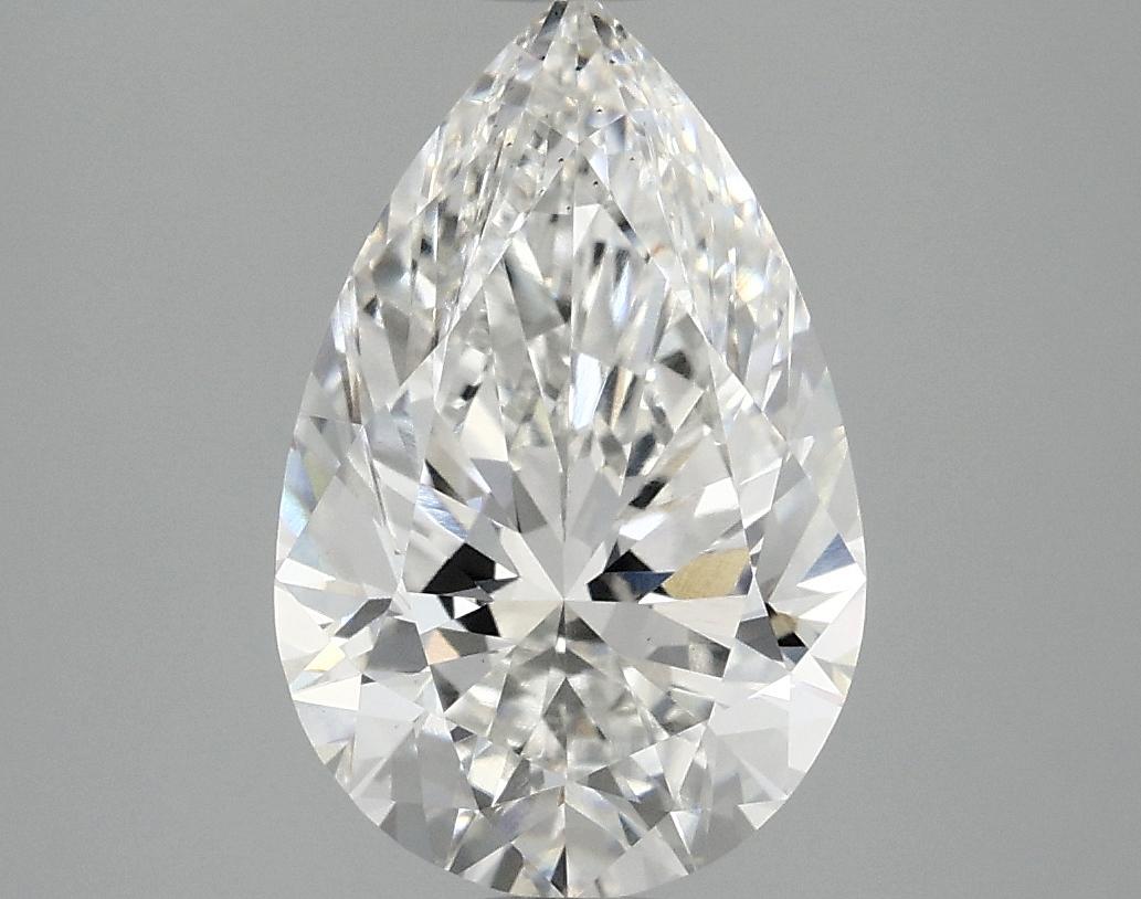 3.02 Carat Pear Shaped Ideal Cut VS2 IGI Certified Lab Grown Diamond