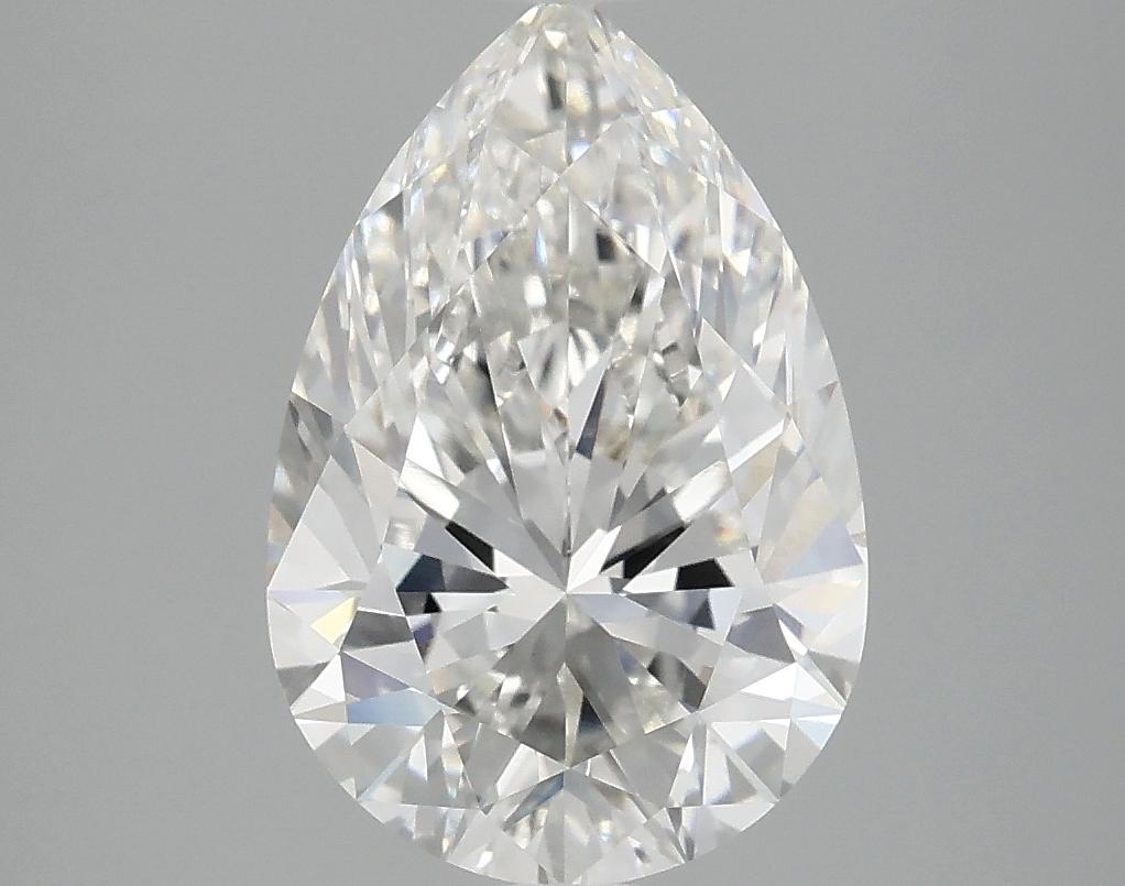 3.02 Carat Pear Shaped Excellent Cut VVS2 IGI Certified Lab Grown Diamond