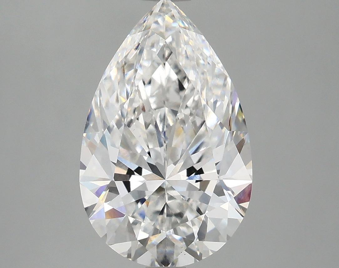 3.09 Carat Pear Shaped Ideal Cut VS1 IGI Certified Lab Grown Diamond