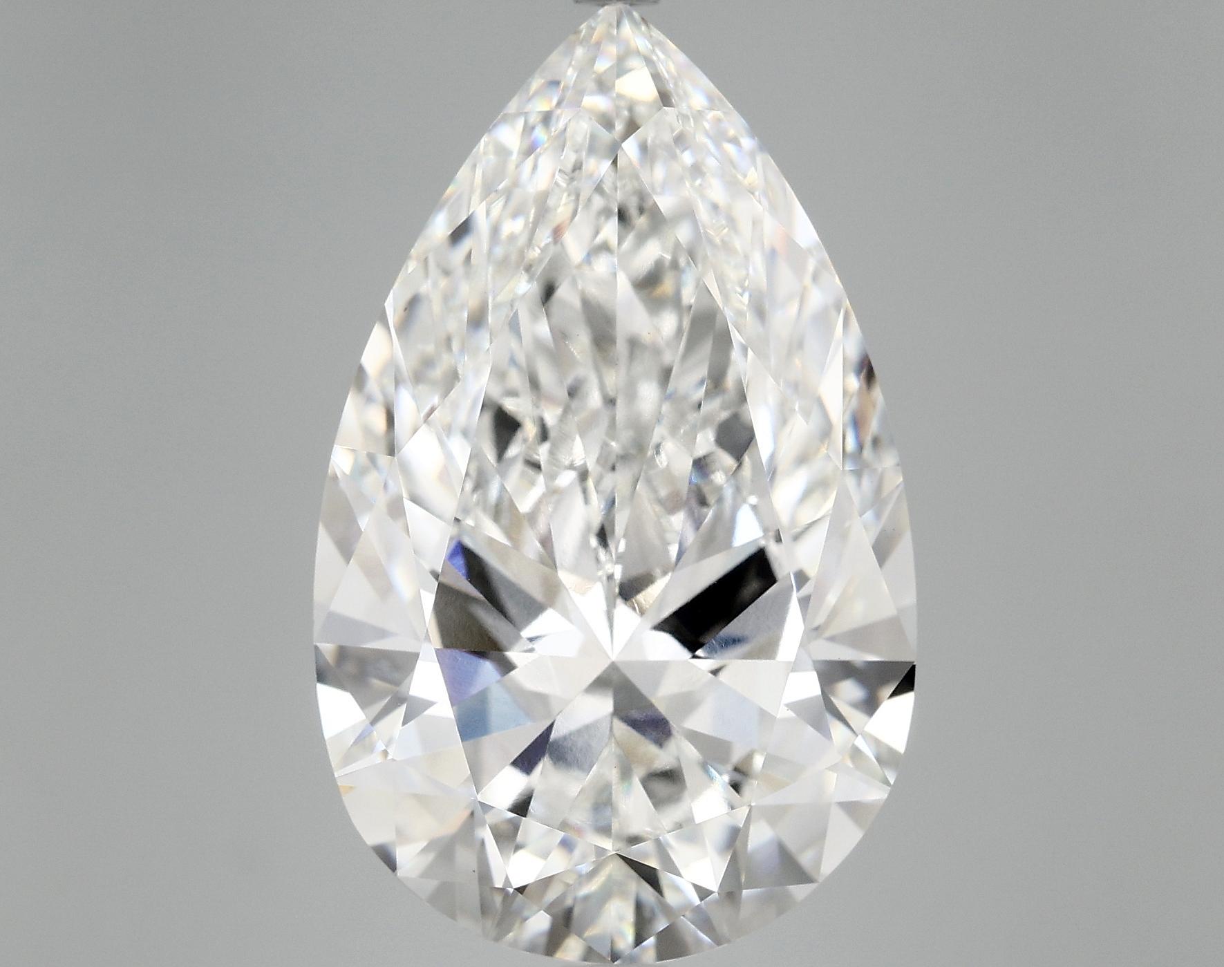 12.05 Carat Pear Shaped Ideal Cut VS1 IGI Certified Lab Grown Diamond