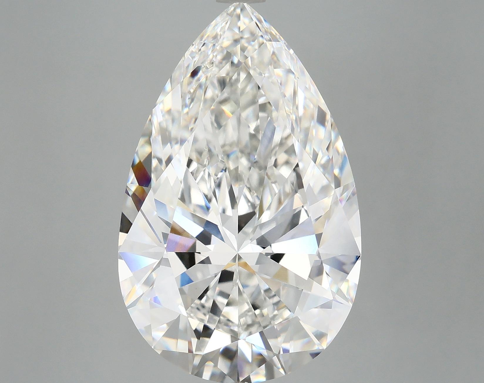 10.17 Carat Pear Shaped Ideal Cut VVS2 IGI Certified Lab Grown Diamond