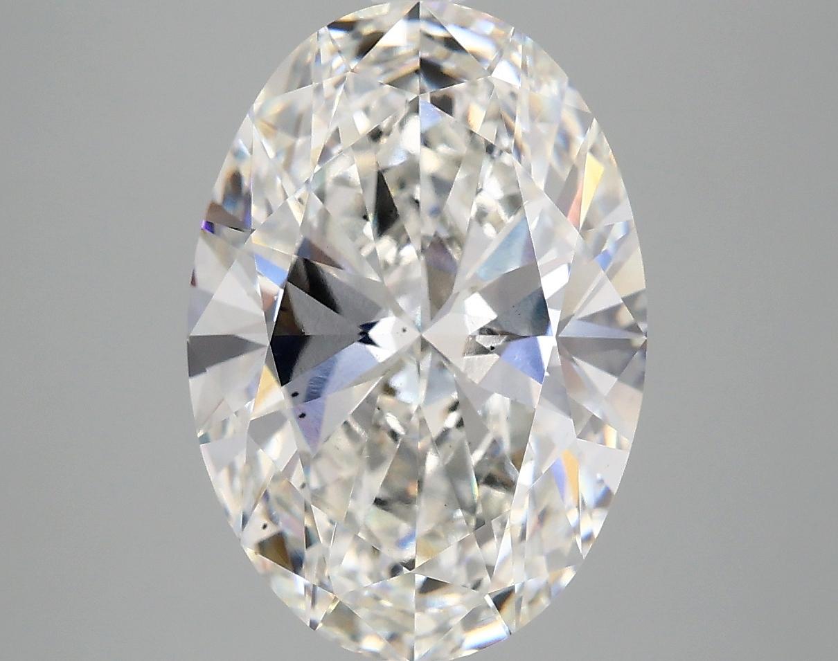 5.02 Carat Oval Shaped Ideal Cut SI1 IGI Certified Lab Grown Diamond