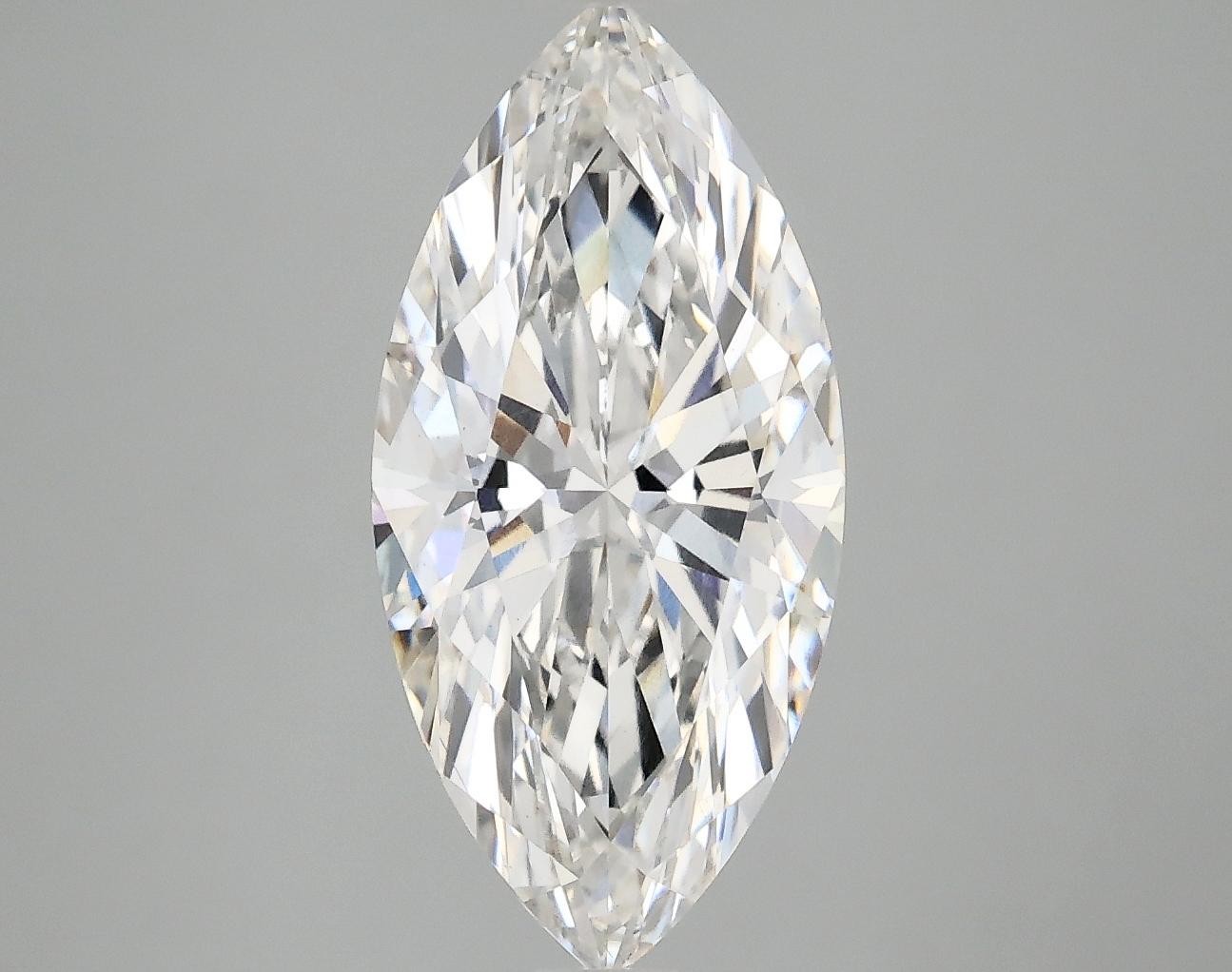 3.09 Carat Marquise Shaped Excellent Cut VS1 IGI Certified Lab Grown Diamond