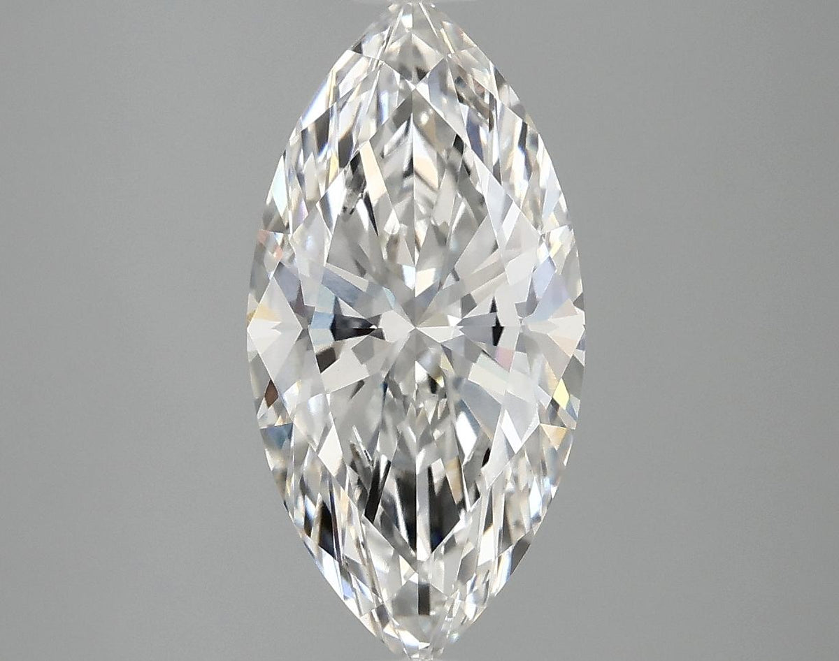 2.89 Carat Marquise Shaped Ideal Cut VVS2 IGI Certified Lab Grown Diamond