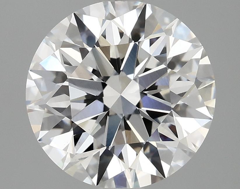3.09 Carat Round Shaped Excellent Cut VS1 IGI Certified Lab Grown Diamond
