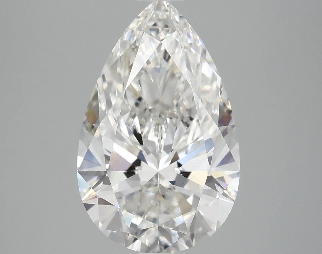 3.08 Carat Pear Shaped Ideal Cut VS1 IGI Certified Lab Grown Diamond