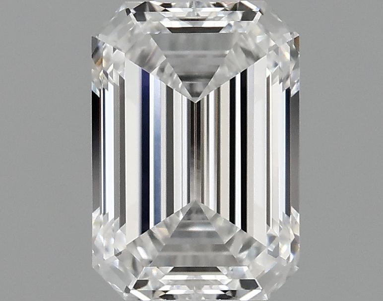 0.99 Carat Emerald Shaped Ideal Cut VVS2 IGI Certified Lab Grown Diamond