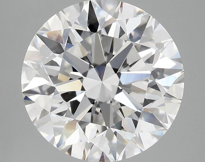3.02 Carat Round Shaped Excellent Cut VVS2 IGI Certified Lab Grown Diamond