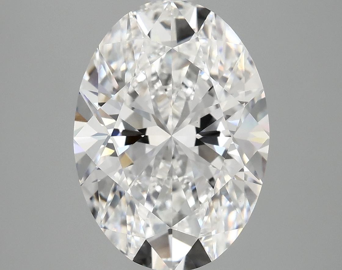 4.09 Carat Oval Shaped Ideal Cut VVS2 IGI Certified Lab Grown Diamond