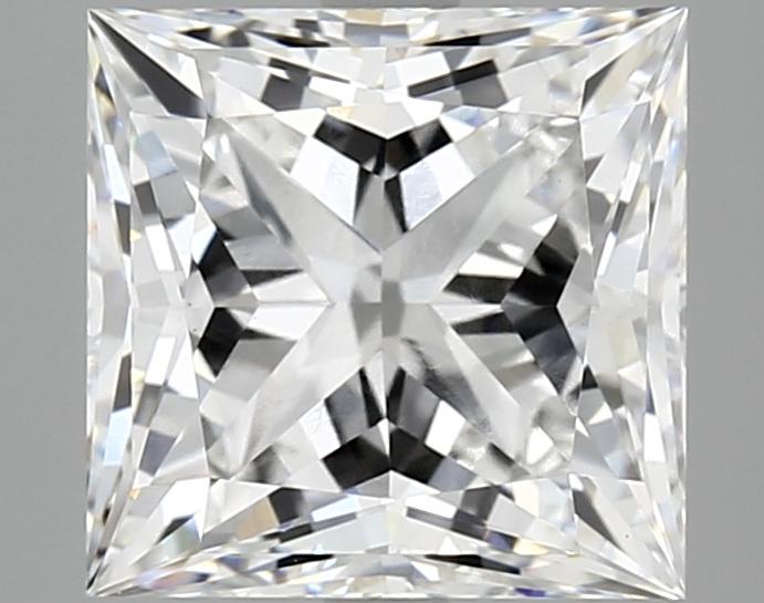 4.18 Carat Princess Shaped Ideal Cut VS1 IGI Certified Lab Grown Diamond