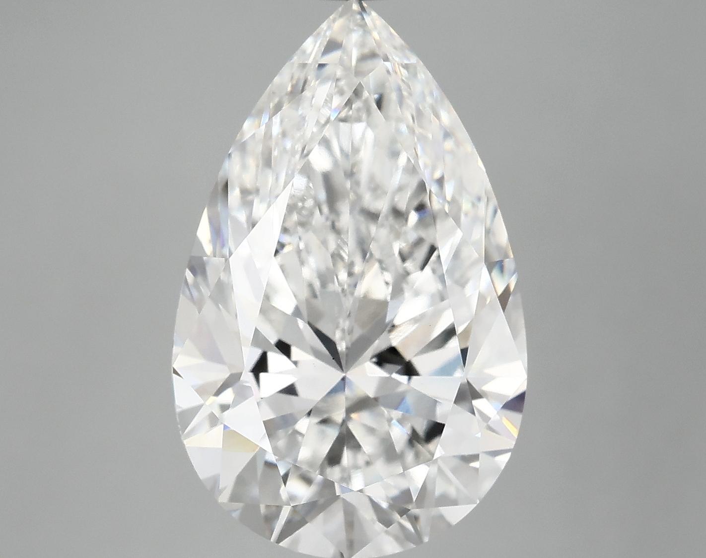 7.11 Carat Pear Shaped Ideal Cut VS1 IGI Certified Lab Grown Diamond