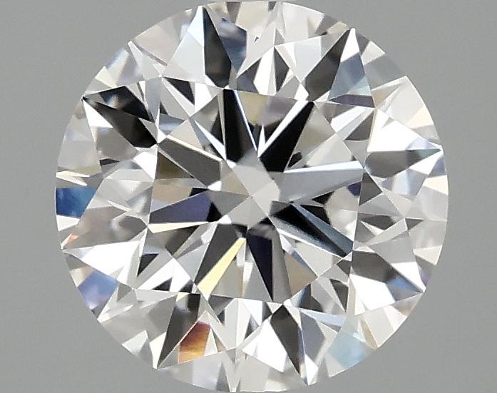 2.05 Carat Round Shaped Ideal Cut VVS2 IGI Certified Lab Grown Diamond