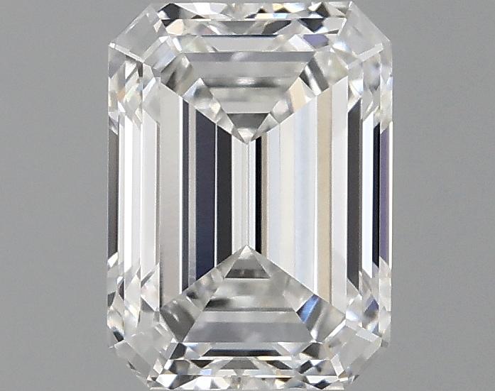 1.06 Carat Emerald Shaped Excellent Cut VVS1 IGI Certified Lab Grown Diamond