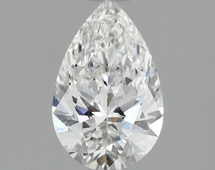0.97 Carat Pear Shaped Ideal Cut VVS2 IGI Certified Lab Grown Diamond