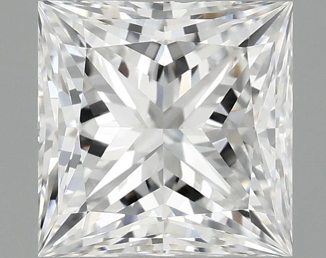 1.07 Carat Princess Shaped Ideal Cut VVS2 IGI Certified Lab Grown Diamond