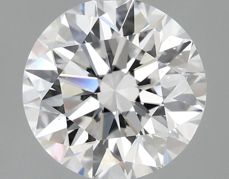 2.1 Carat Round Shaped Excellent Cut VS2 IGI Certified Lab Grown Diamond
