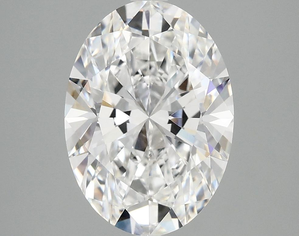 3.09 Carat Oval Shaped Ideal Cut VVS2 IGI Certified Lab Grown Diamond
