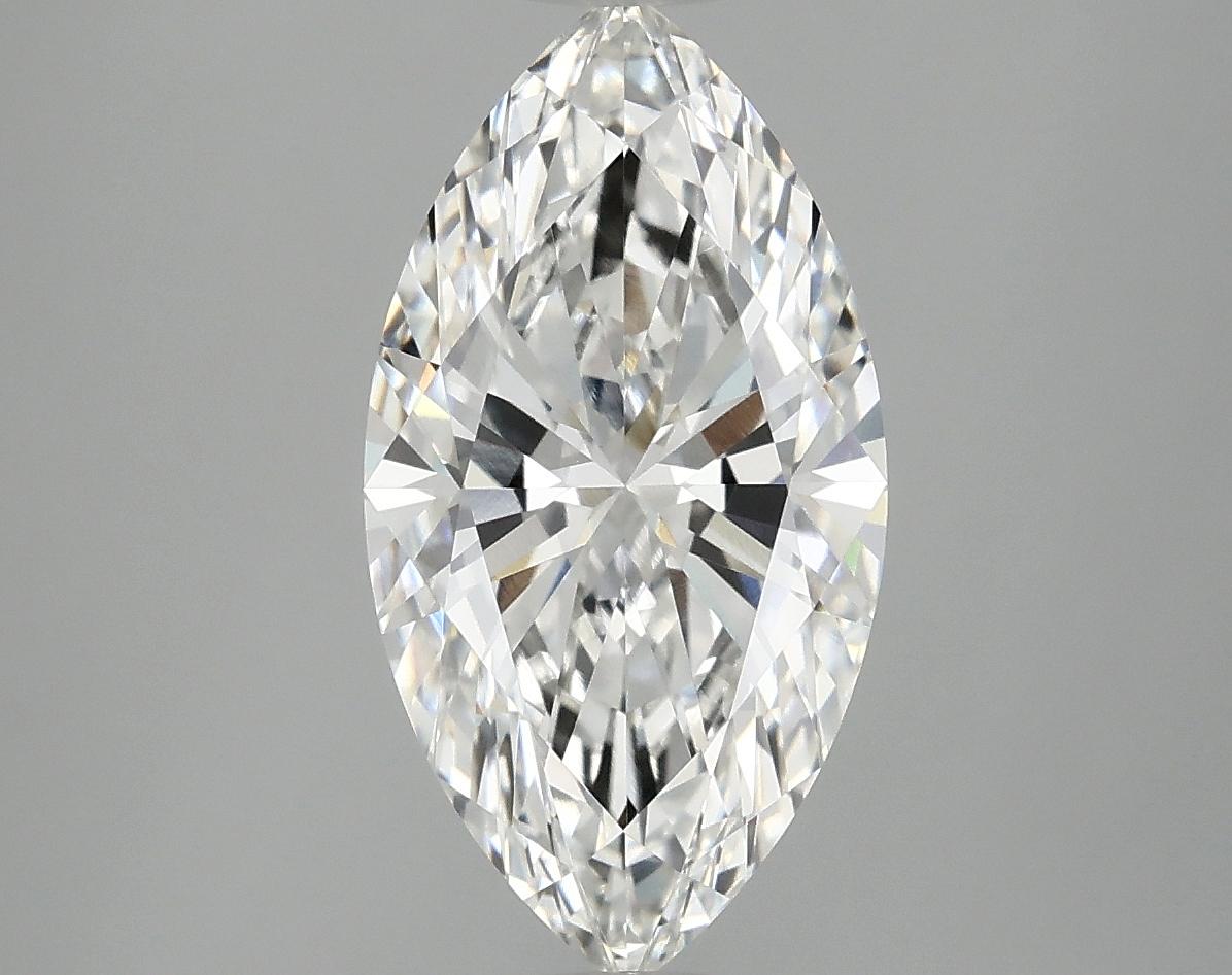 3.07 Carat Marquise Shaped Excellent Cut VVS1 IGI Certified Lab Grown Diamond