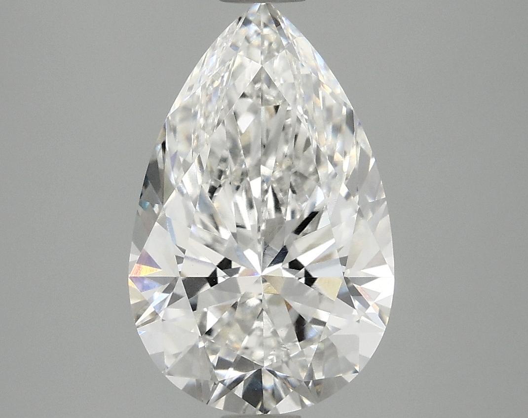 3.01 Carat Pear Shaped Ideal Cut VVS2 IGI Certified Lab Grown Diamond