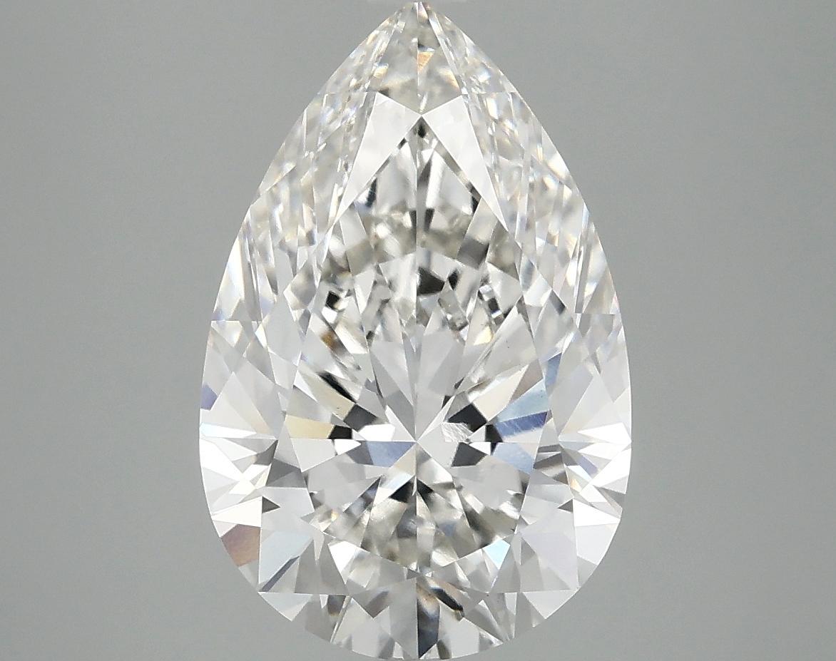4.09 Carat Pear Shaped Excellent Cut VS1 IGI Certified Lab Grown Diamond
