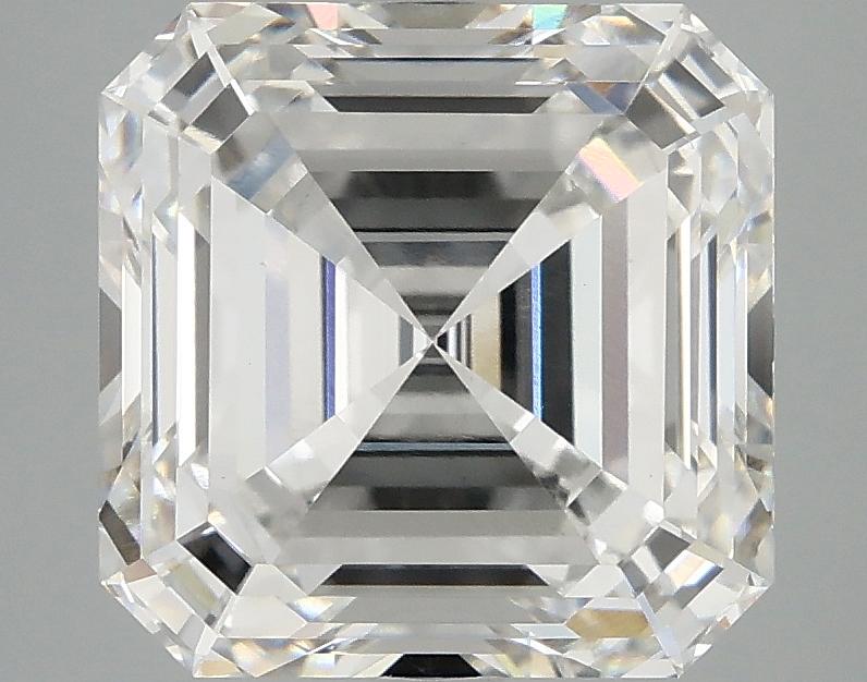 4.68 Carat Asscher Shaped Excellent Cut VVS2 IGI Certified Lab Grown Diamond