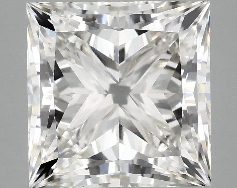 5.42 Carat Princess Shaped Ideal Cut VVS2 IGI Certified Lab Grown Diamond