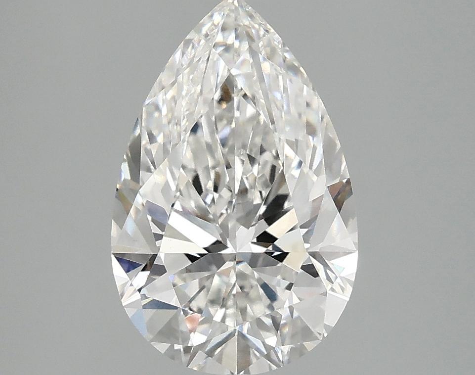 2.51 Carat Pear Shaped Ideal Cut VVS2 IGI Certified Lab Grown Diamond