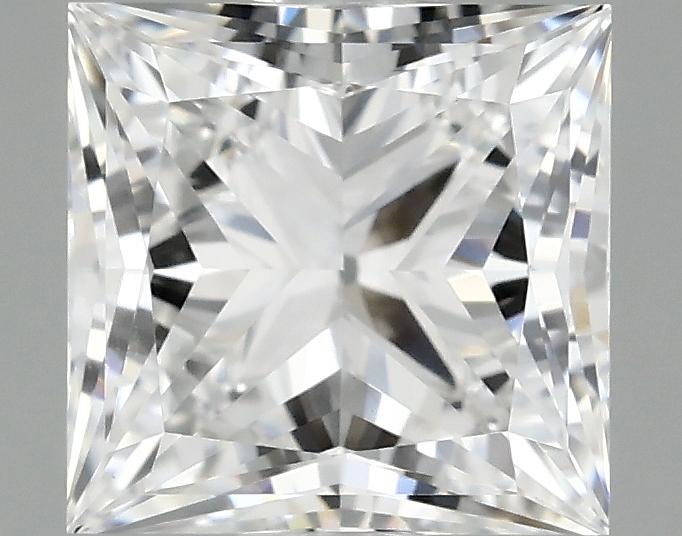 0.99 Carat Princess Shaped Ideal Cut VVS2 IGI Certified Lab Grown Diamond