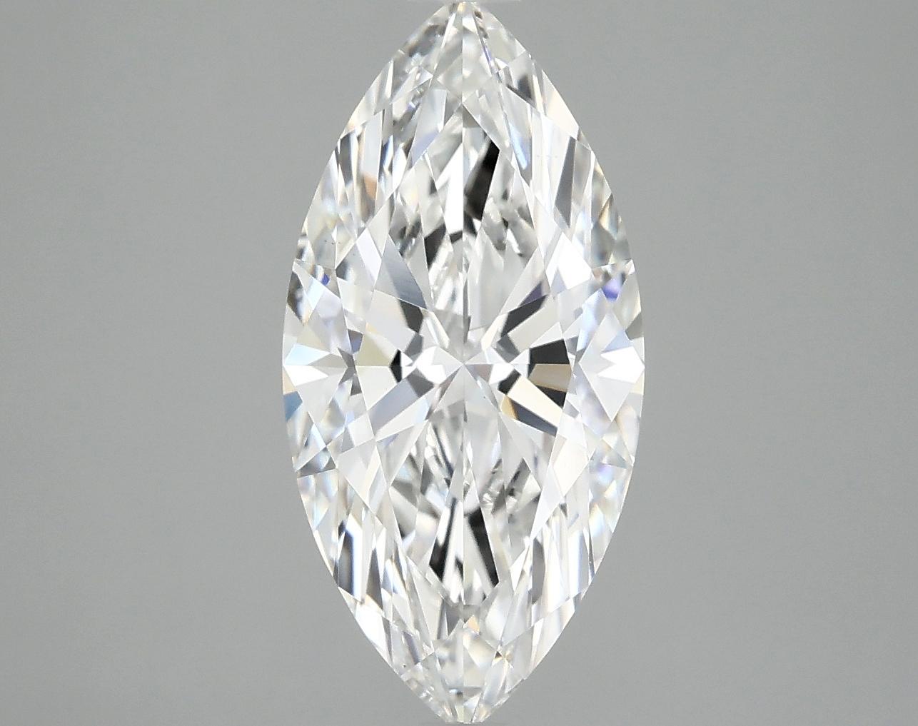 3.07 Carat Marquise Shaped Excellent Cut VS1 IGI Certified Lab Grown Diamond