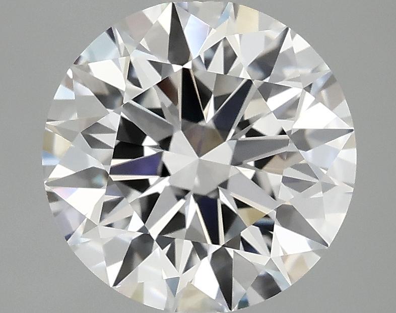 3.06 Carat Round Shaped Ideal Cut VVS2 IGI Certified Lab Grown Diamond