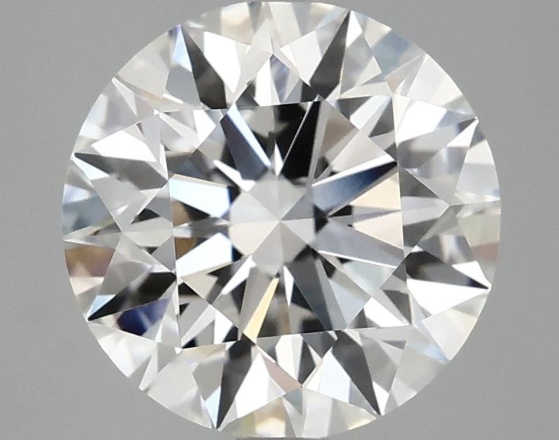 3.08 Carat Round Shaped Excellent Cut VVS2 IGI Certified Lab Grown Diamond