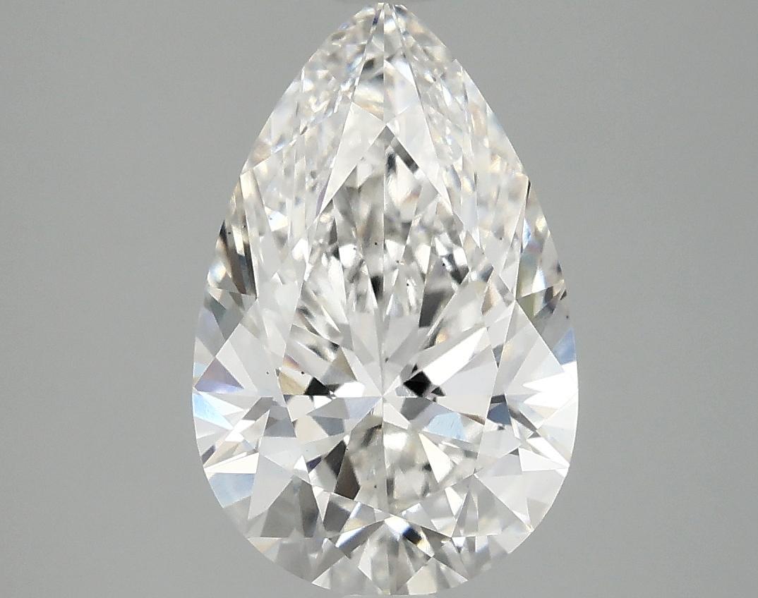 3.08 Carat Pear Shaped Ideal Cut VS2 IGI Certified Lab Grown Diamond