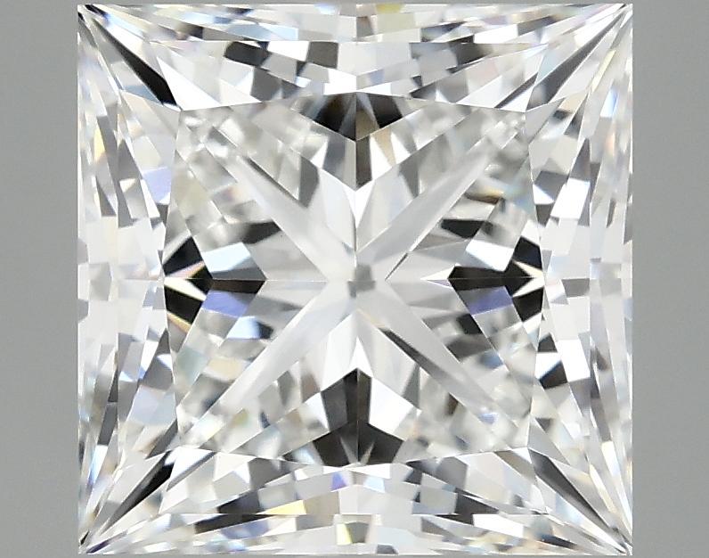 5.09 Carat Princess Shaped Ideal Cut VVS2 IGI Certified Lab Grown Diamond