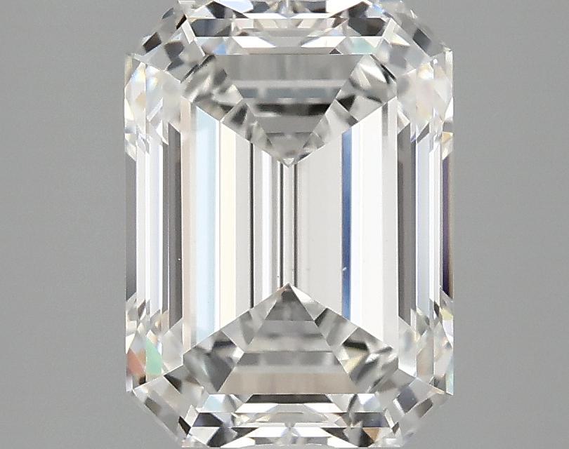 3.01 Carat Emerald Shaped Excellent Cut VS1 IGI Certified Lab Grown Diamond