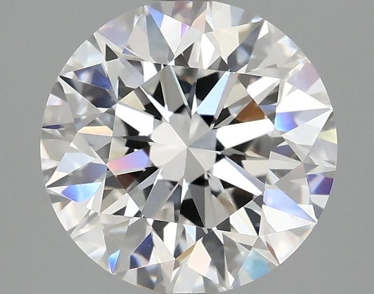2.56 Carat Round Shaped Excellent Cut VVS2 IGI Certified Lab Grown Diamond