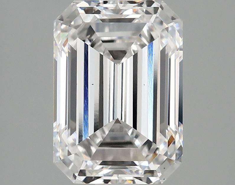 2.42 Carat Emerald Shaped Ideal Cut VS1 IGI Certified Lab Grown Diamond