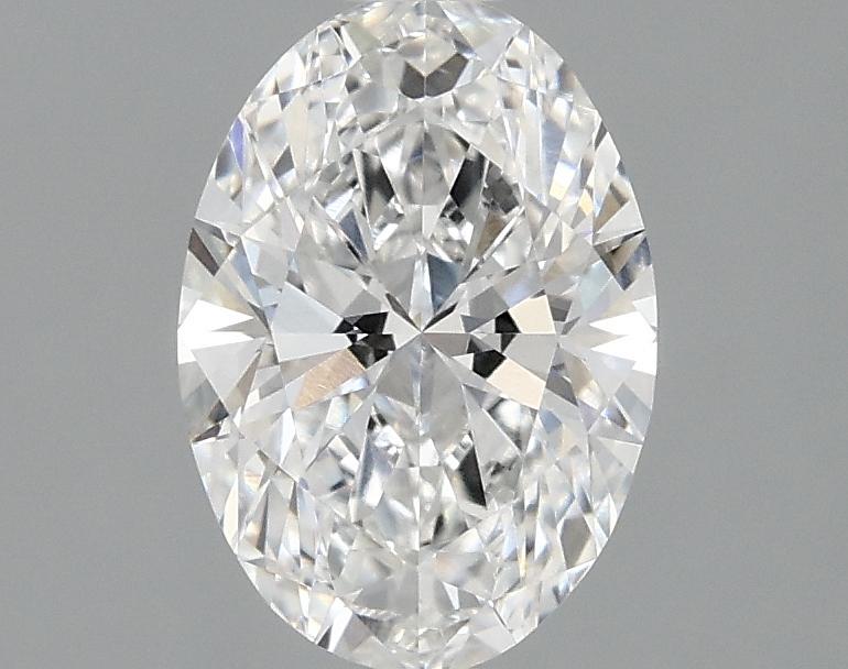 0.97 Carat Oval Shaped Ideal Cut VVS2 IGI Certified Lab Grown Diamond