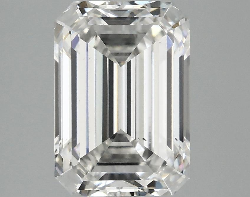 3.03 Carat Emerald Shaped Ideal Cut VS2 IGI Certified Lab Grown Diamond