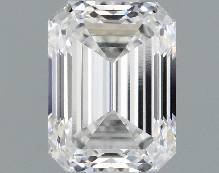 0.96 Carat Emerald Shaped Excellent Cut VS1 IGI Certified Lab Grown Diamond