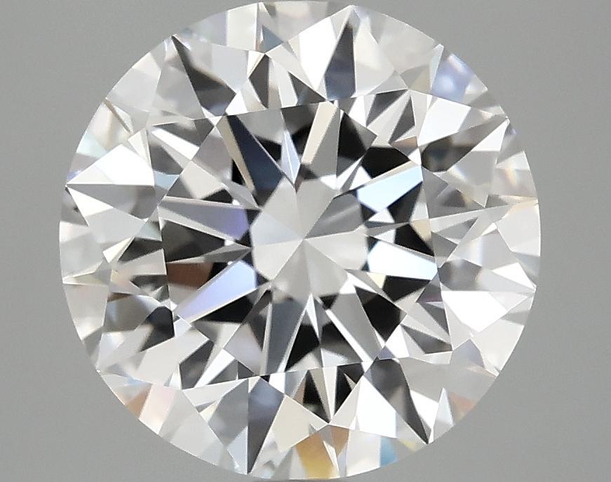 4.09 Carat Round Shaped Ideal Cut VVS2 IGI Certified Lab Grown Diamond