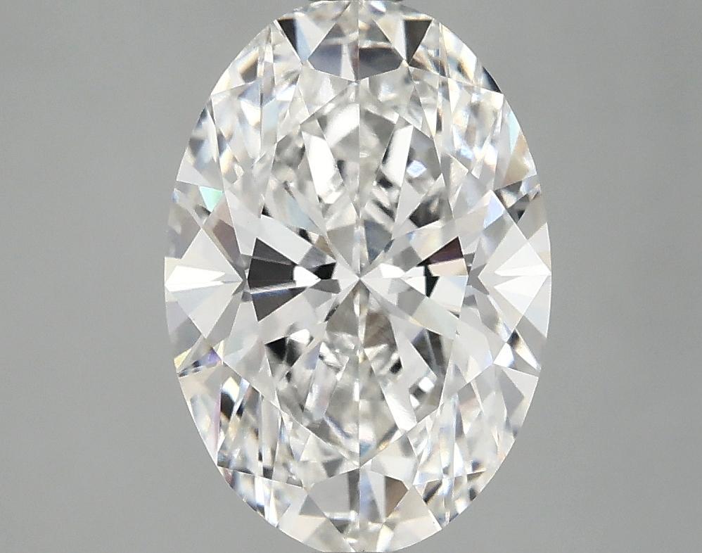 3.08 Carat Oval Shaped Ideal Cut VVS2 IGI Certified Lab Grown Diamond