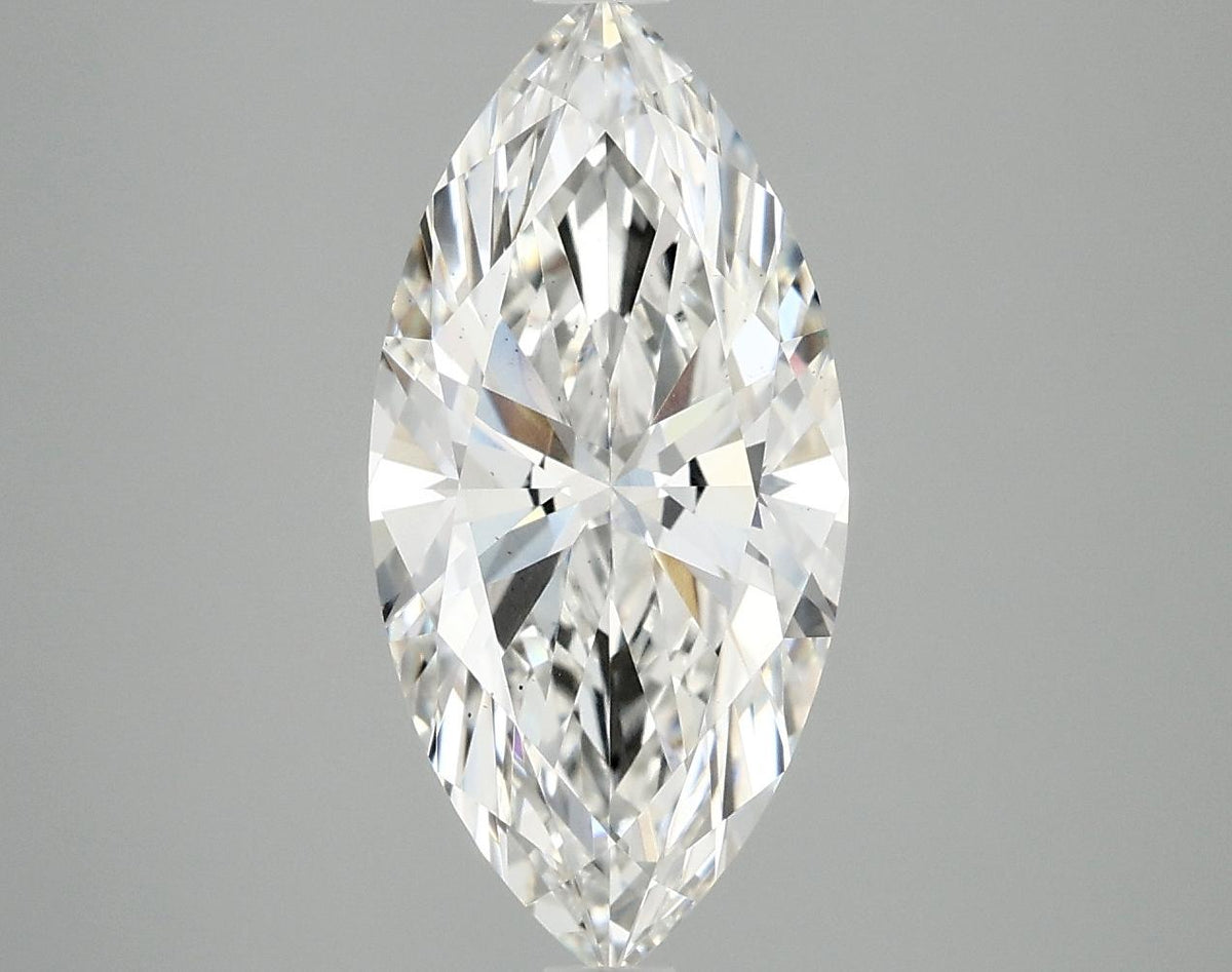 2.89 Carat Marquise Shaped Excellent Cut VS2 IGI Certified Lab Grown Diamond